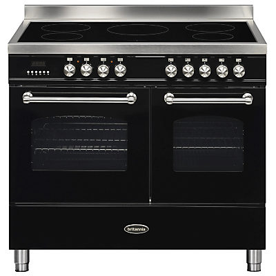 Britannia RC-10TI-FL Fleet Electric Induction Range Cooker Black